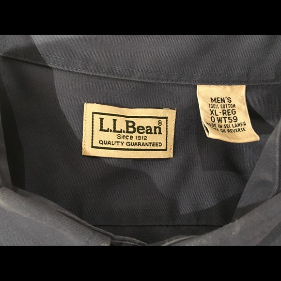 L.L Bean casual button down dress shirt 👔 XL - Picture 2 of 8